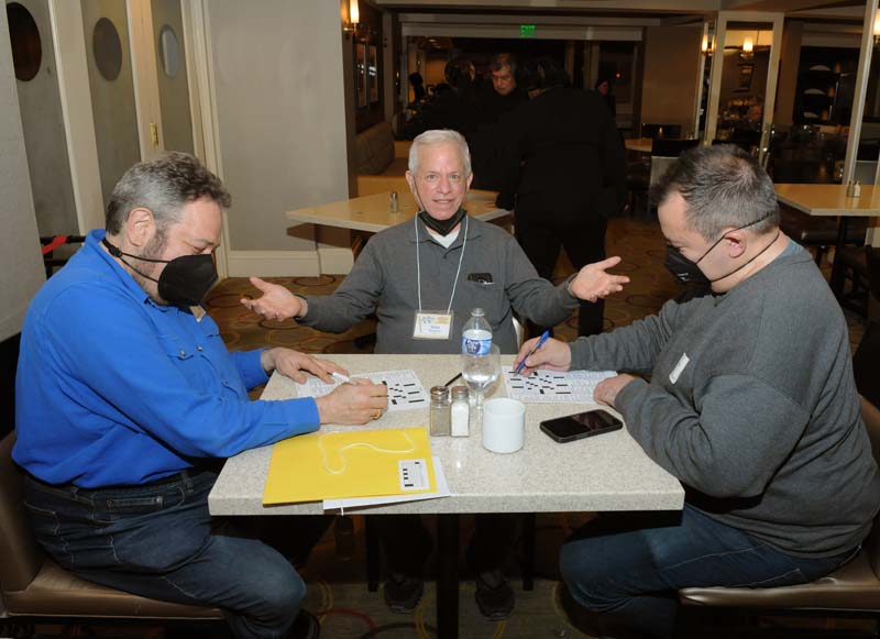 Stan Newman Holds Court at the Cru Dinner